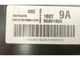 Блок управления 96801800, 5WY5407A Chevrolet Matiz