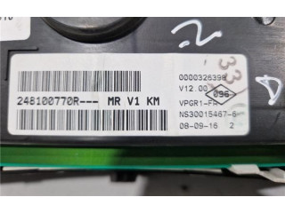 Панель приборов 248100770R Dacia Dokker