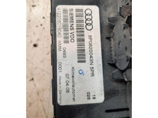Блок управления климат-контролем 8P0820043N, 412206018040   Audi A3 S3 8P