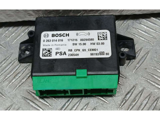 Блок управления 9819360080, BOSCH   Peugeot 5008