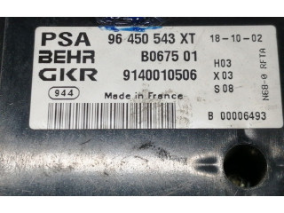 Модуль блока управления кондиционером 96450543XT, 9140010506B067501   Citroen Xsara