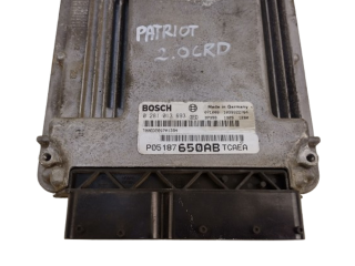 Блок управления двигателем ECU P05187650AB, 0281013693   Jeep Patriot