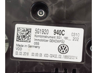 Панель приборов    Volkswagen Golf VII       