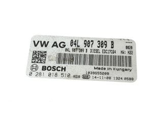 Řídící jednotka 04L907309B, 0281018510 Skoda Octavia Mk3 (5E) 2014