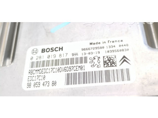 Блок управления двигателя 9805947380, 0281019817 Citroen Berlingo