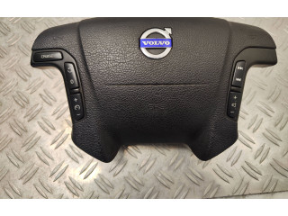 Подушка безопасности водителя 30698041, C3401E289001 Volvo V70