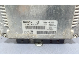 Блок управления двигателем Блок управления 0281011968, 0281011968   Citroen C8