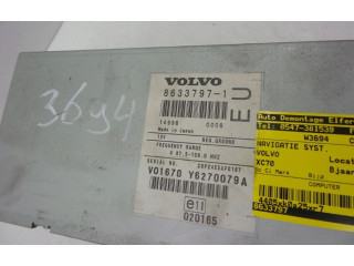 Радио/ проигрыватель CD/DVD / навигация 8633797, 8633797   Volvo XC70