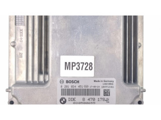 Řídící jednotka 8470178, 0281034451 BMW X6 F16 2016