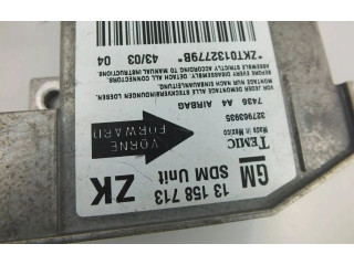 Блок подушек безопасности 13158713   Opel Meriva A