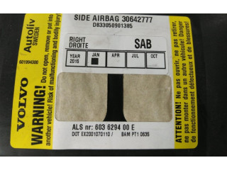 Подушка безопасности в сиденье 30642777, 30642777   Volvo V70