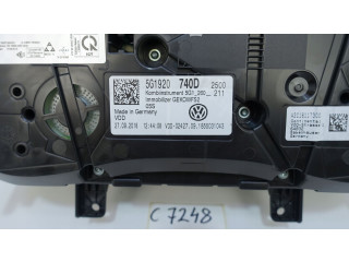 Панель приборов 5G1920740D, 5G1920740D   Volkswagen Golf VII       