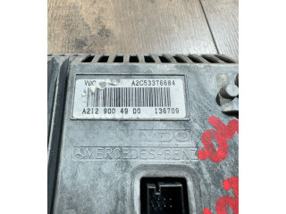 Дисплей A2129010400, A2129028300 Mercedes-Benz E C207 W207