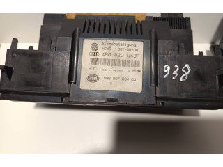 Блок управления климат-контролем 4B0820043F, 5HB00760404   Audi A6 S6 C5 4B