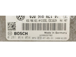 Комплект блоков управления 0281014054, 0281014054 Volkswagen Golf Plus