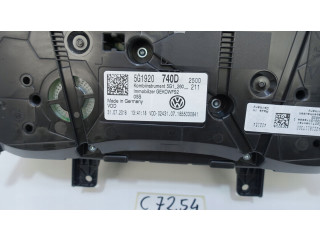 Панель приборов 5G1920740D, 33622KM   Volkswagen Golf VII       