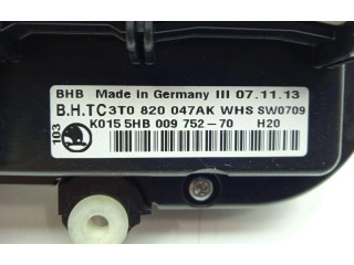 Блок управления климат-контролем 3T0820047AK, 3T0820047AK Skoda Yeti (5L)