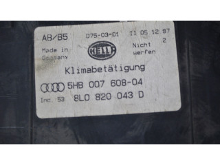 Блок управления климат-контролем 8L0820043D Audi A3 S3 8L