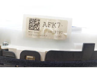 Přístrojová deska Opel Zafira C 2011 13433768, 13433780