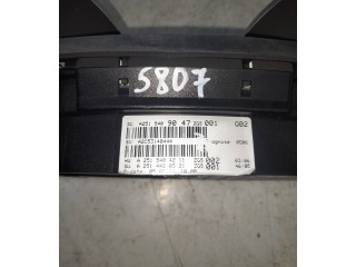 Přístrojová deska Mercedes-Benz ML W164 2006 A2515409047, A2514420321