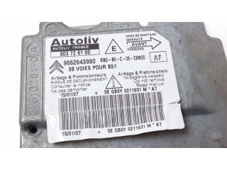 Блок подушек безопасности 603726100, 9662643980   Citroen C4 I