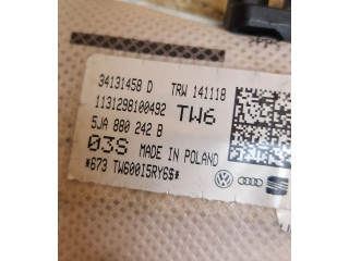 Подушка безопасности в сиденье 5JA880242B, 34131458D Skoda Rapid (NH)