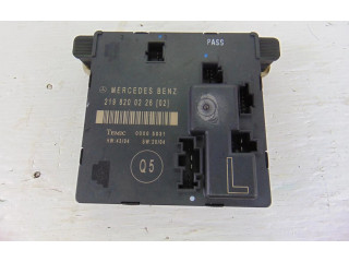 Řídící jednotka 2198200226 Mercedes-Benz CLS C219