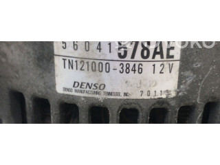 Генератор 56041578AE, 56041578AE Jeep Cherokee III KJ