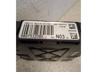 Блок комфорта E1111753, 20141114   Peugeot 2008 I   