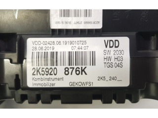 Панель приборов 2K5920876K, 2K5920876K   Volkswagen Caddy       