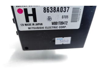 Блок управления 8638A037, W001T89472 Mitsubishi ASX