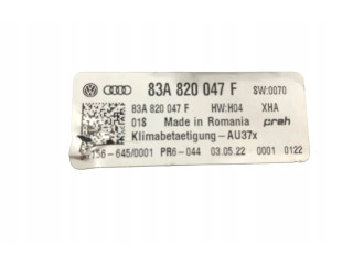 Блок управления климат-контролем 83A820047F Audi Q3 F3