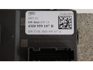 Модуль блока управления кондиционером 4M0959107B Audi A4 S4 B9