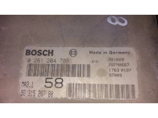 Řídící jednotka 0261204788, 9631528780 Peugeot 106