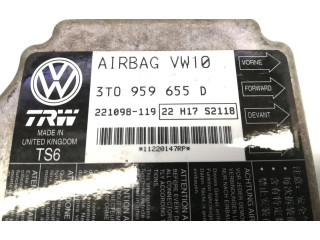 Блок подушек безопасности 3T0959655D Skoda Superb B6 (3T)