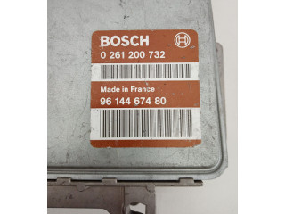 Блок управления двигателя 0261200732, 9614467480 Peugeot 306