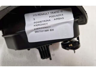 Подушка безопасности водителя 985700198R Renault Trafic III (X82)