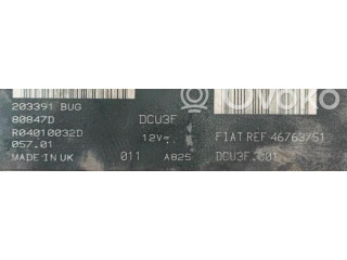 Řídící jednotka 188A3000 Fiat Punto (188) 2001