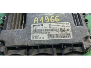 Блок управления двигателем Блок управления 0281013869, 9664356980   Peugeot Expert