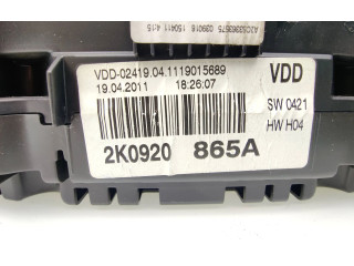 Přístrojová deska Volkswagen Caddy 2011 2K0920865A, VDD0241904