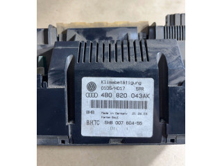 Блок управления климат-контролем 4B0820043AK, 5HB00760455   Audi A6 S6 C5 4B