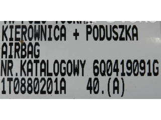 Руль Volkswagen Touran I 2003 - 2010 года 6Q0419091G, 1T0880201A