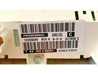 Блок управления климат-контролем P05005009AC   Chrysler Town & Country IV