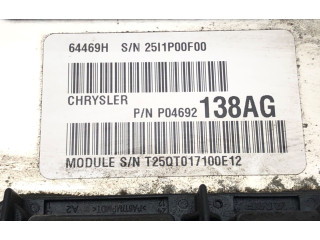 Блок управления двигателем Блок управления P04692138AG Jeep Grand Cherokee (WK)