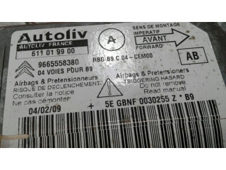 Блок подушек безопасности 9665558380 Citroen Berlingo