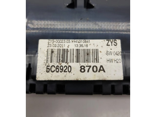 Спидометр (приборный щиток) 5C6920870A, ZYS0002303 Volkswagen Jetta VI