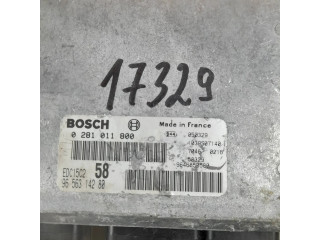 Блок управления двигателя 9656314280, 0281011800   Citroen C8