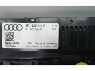 Блок управления климат-контролем 8K1820043R Audi Q5 SQ5