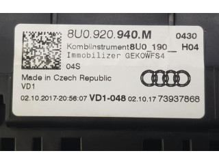 Панель приборов 8U0920940M, 8U0920940M Audi Q3 8U