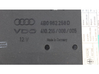 Блок комфорта 4B0962258D, 410215006005 Audi A6 S6 C5 4B